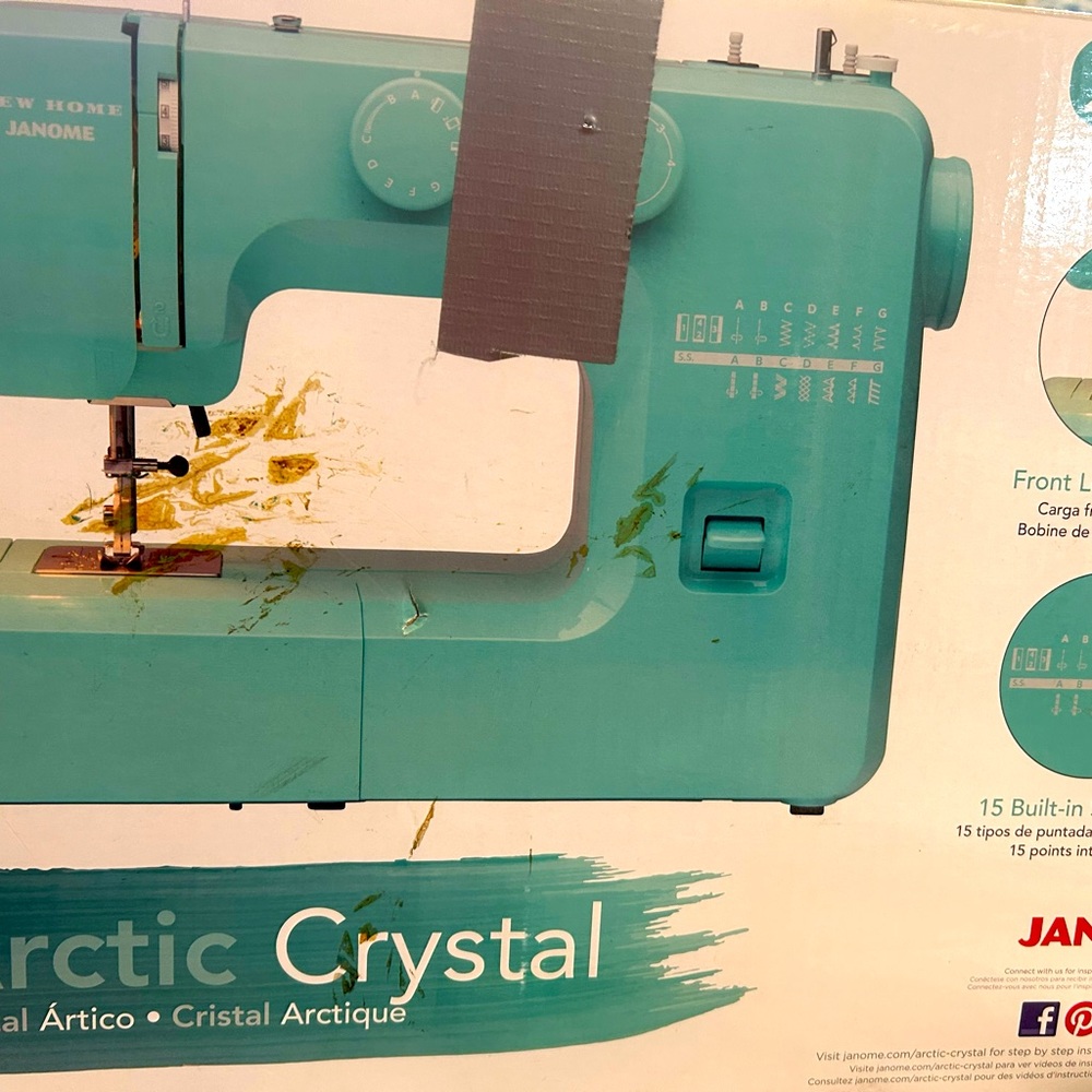 Sewing machine Artic Crystal